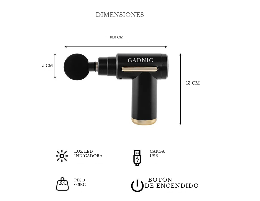 Eliminá el dolor muscular en minutos sin salir de tu casa.