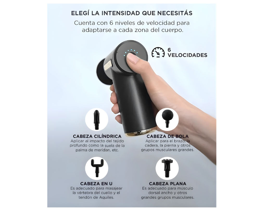 Eliminá el dolor muscular en minutos sin salir de tu casa.